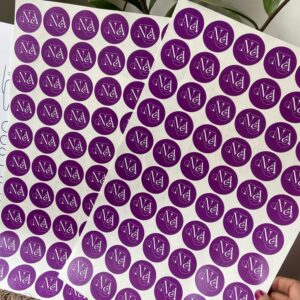 Circle stickers